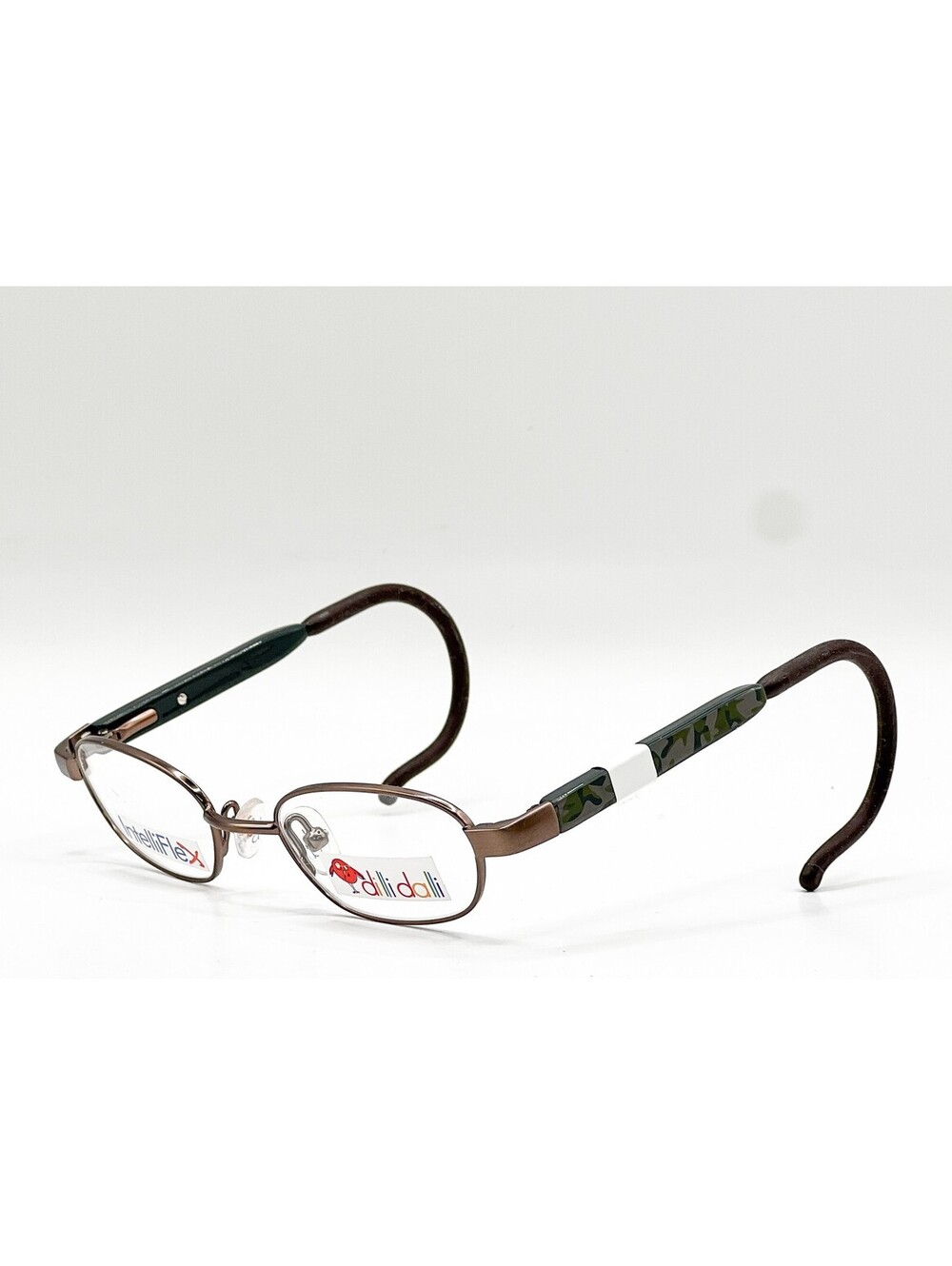 Dilli Dalli Hot Shot C.Brown Brown Authentic Eyeglasses 42-17-130